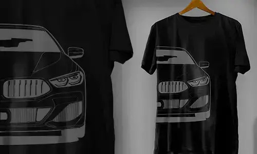 T-shirt til bilentusiaster