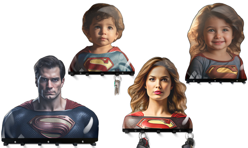 Superman dárek klíčenka