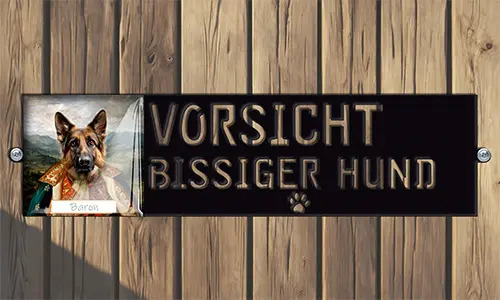 galleria-cartello-di-avvertimento-per-cane-con-immagine-personale-1