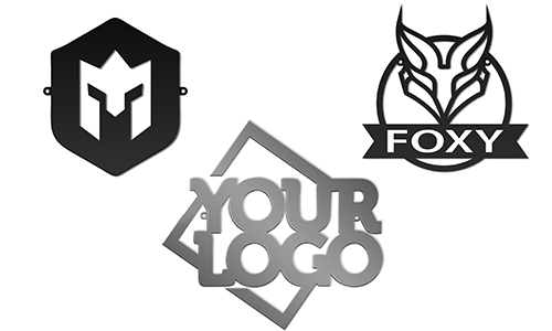 Cóiriúchán Sóinchomhna Comméaraithe le Lógó Cuideachta - Dathraíodh Ar Scáthán na Balla