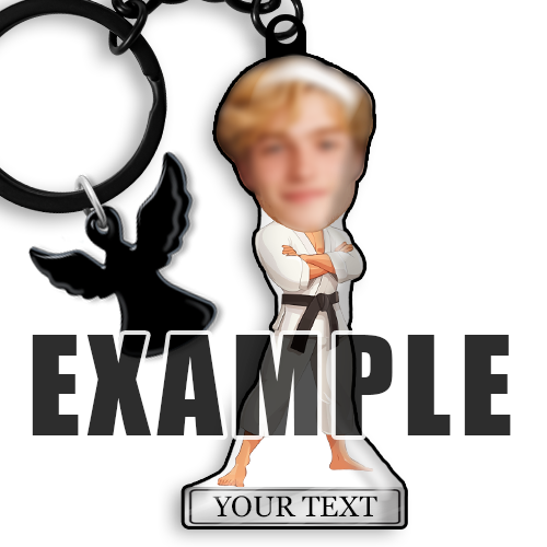 Personalisierter Schlüsselanhänger mit Namen, Buchliebhaber, Hobby, Lesen