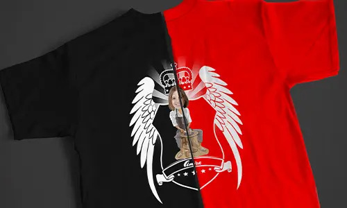 Galleria-Personalizzazione-Maglietta-scudo-Design-Fumetti-Lavoro-Hobby-3