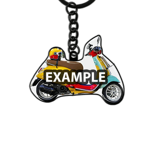 Scooter Keychain