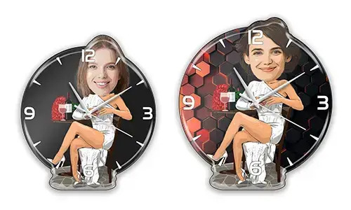 Orologio da Parete Personalizzato Fumetto Hobby - Cena