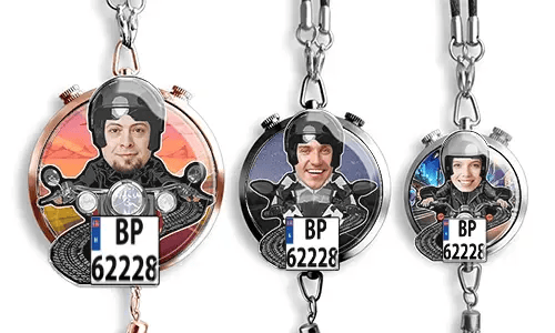 Car air freshener foto motorcycle rider