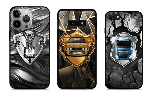 Auto-telefoon-hoes-ontwerp