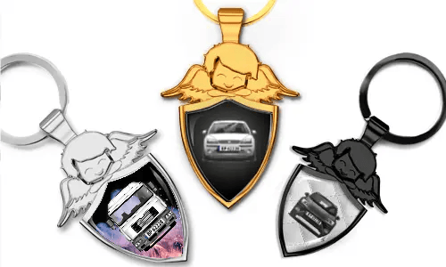 Guardian-Angel-Keychain-Shild