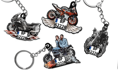 Porte-clés-Motos-Photo