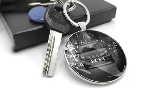 PORTE-CLÉS ROND - PREMIUM XL