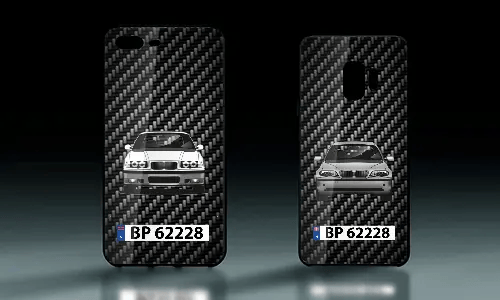 Mobile Case - Glass Carbon