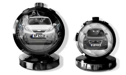 Voiture personnalisée - Cockpit de parfum