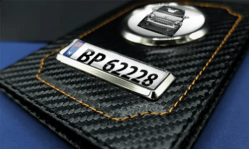 Car documents holder lying Car documents holder lying