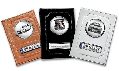 Car documents holder lying Car documents holder lying