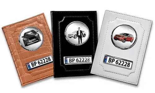 Car documents holder lying Car documents holder lying