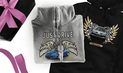 auto pullover Schwarz mit schwarzem Auto pullover auto