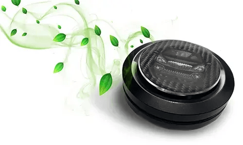 auto duftdose mit Carbon Hintergrund raumduft auto