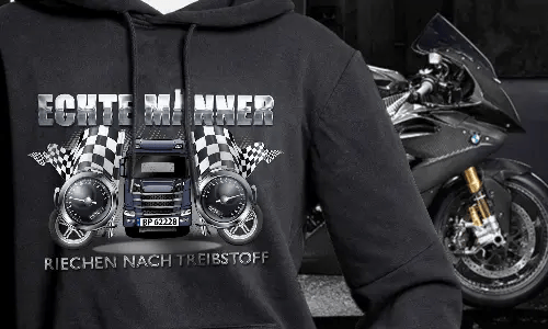 tuning pullover Schwarz 