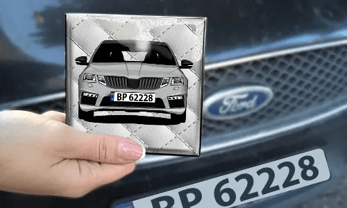 foto magnet mit dem Wagen auf dem Hintergrund bilder magnete
