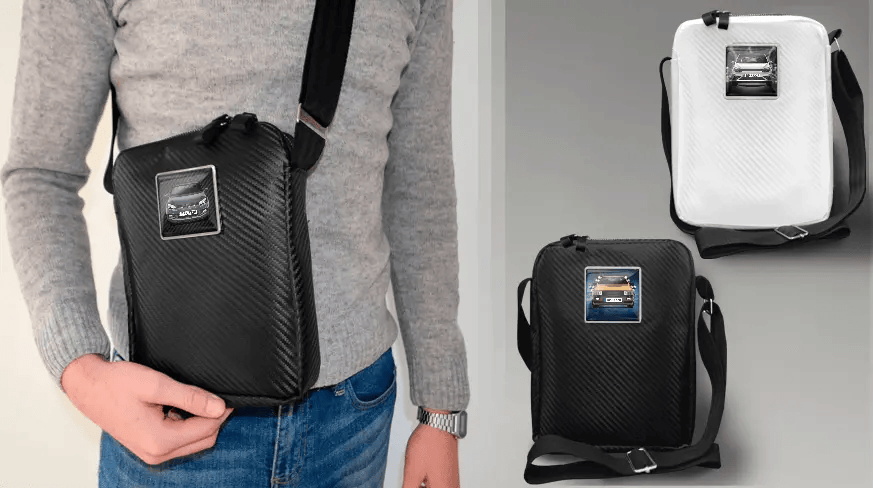 Bolsa cruzada cuadrada