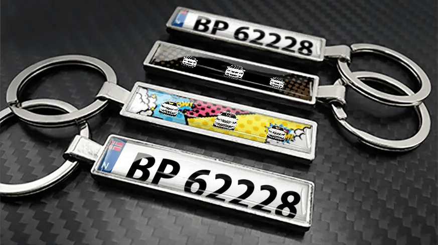 Car Keychain Comic