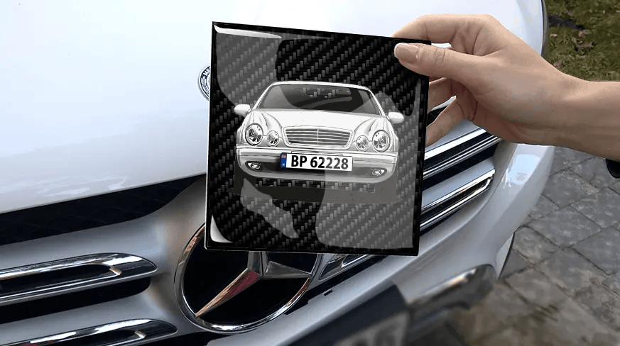 Magnet Kvadratisk Uten Ramme