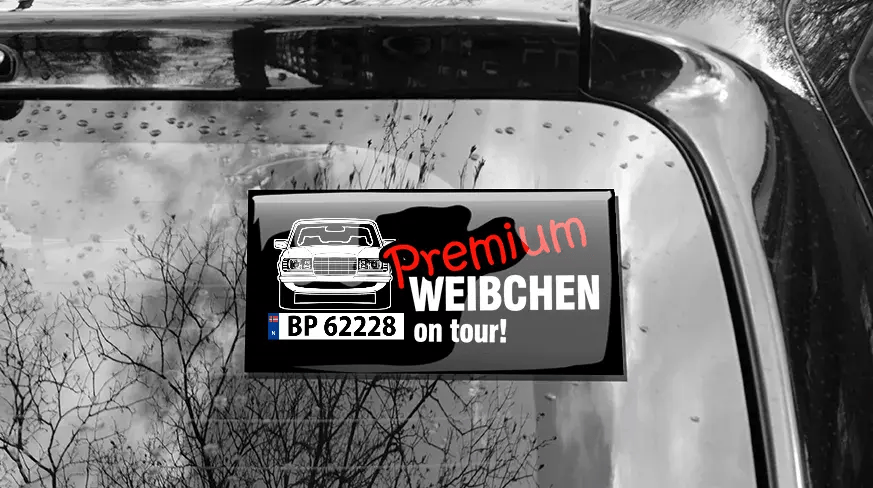 Sticker Autosprüche